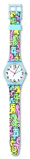 Swatch Arists Collection Matthew Langille Snuggle Bunch GS136