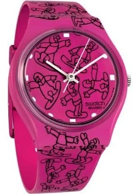 Swatch Gent Arists Collection Ted Scapa Pink Ride GZ200
