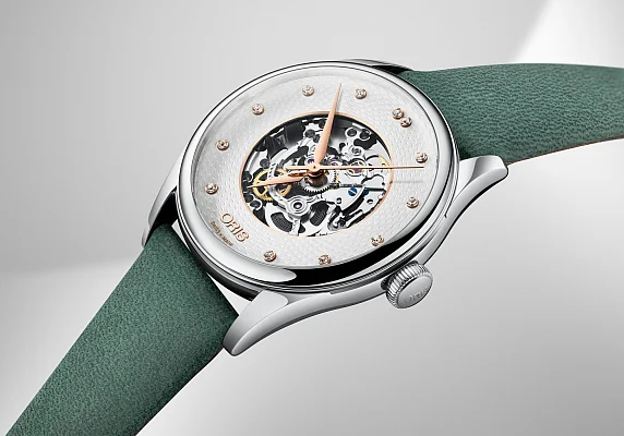 Oris Artelier Lady Skeleton Diamonds 01 560 7724 4031-07 5 17 35FC