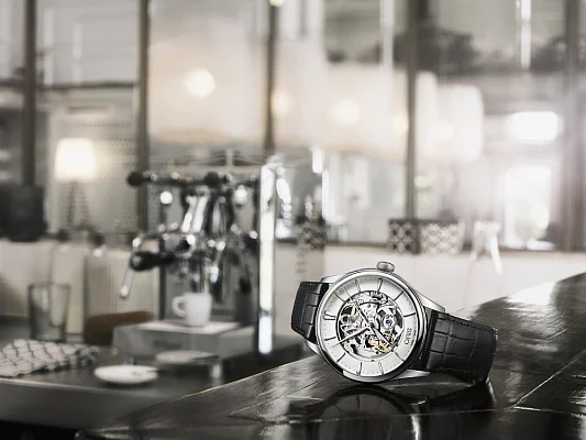 Oris Artelier Skeleton 01 734 7721 4051-07 5 21 65FC
