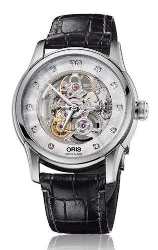 Oris Artelier Skeleton Diamonds 01 734 7670 4019-07 5 21 70FC