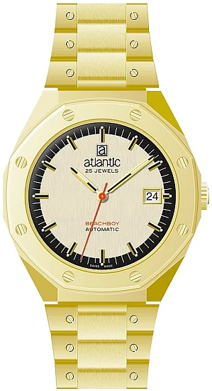 Atlantic Beachboy Automatic Yellow Gold PVD 587654531
