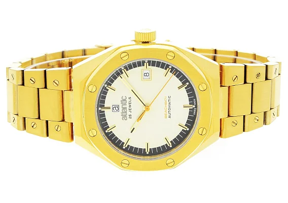 Atlantic Beachboy Automatic Yellow Gold PVD 58765.45.31