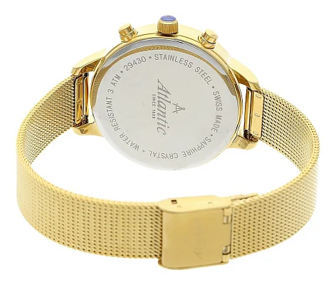 Atlantic Elegance Chrono Diamonds Mesh 29435.45.07
