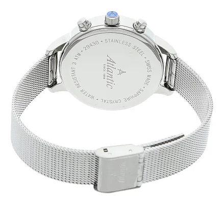 Atlantic Elegance Chrono Diamonds Mesh 29435.41.07
