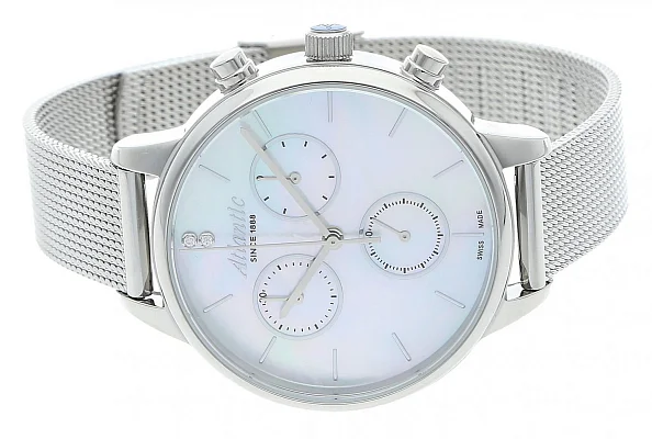 Atlantic Elegance Chrono Diamonds Mesh 29435.41.07