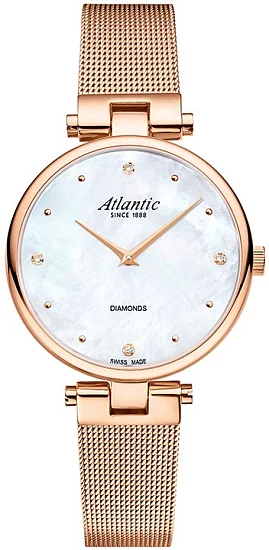 Atlantic Elegance Diamonds Rose Gold PVD Mesh 290444407RMB