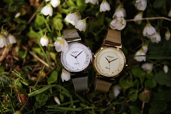 Atlantic Elegance Mesh Yellow Gold PVD 29039.45.39MB