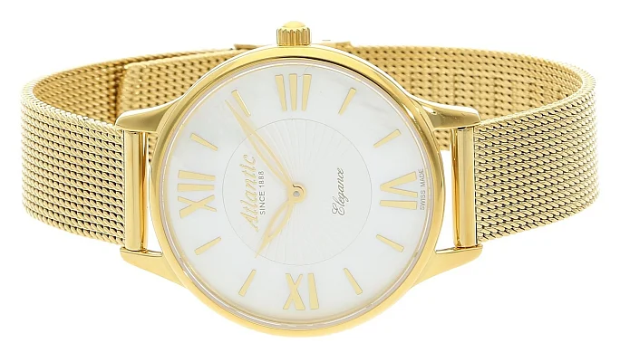 Atlantic Elegance Mesh Yellow Gold PVD 29038.45.08MB
