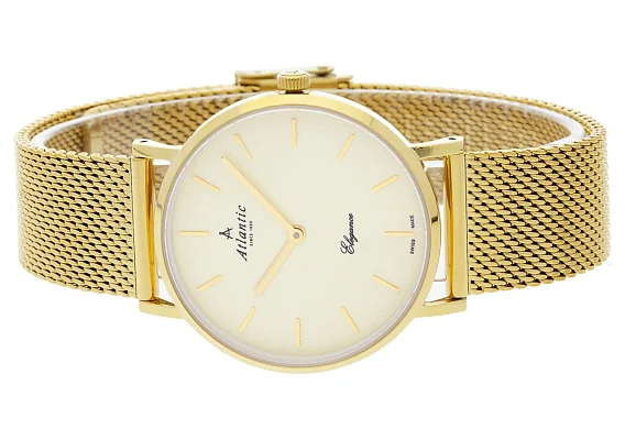 Atlantic Elegance Mesh Yellow Gold PVD 29043.45.31MB