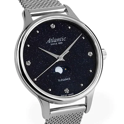 Atlantic Elegance Moonphase Aventurine Mesh 30230.41.59MB