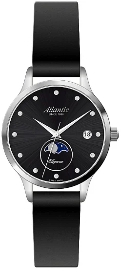 Atlantic Elegance Moonphase Black Dial 290404167L