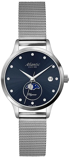 Atlantic Elegance Moonphase Mesh Dark Blue Dial 290404157MB