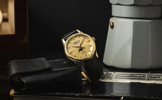 Atlantic Seagold Moonphase 135th Anniversary Limited Edition 96741.65.31