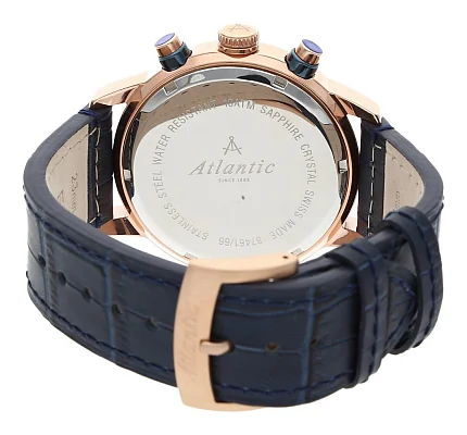 Atlantic Seasport Chrono PVD 87461.44.55