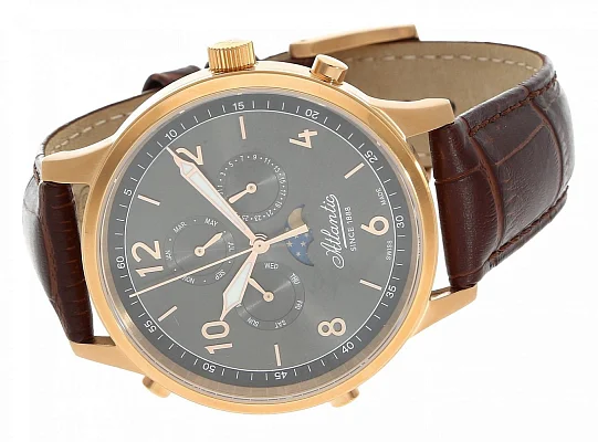 Atlantic Speedway Royale Moonphase Calendar PVD 68550.44.45R