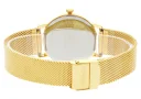  Zdjęcie 6 Atlantic Super de Luxe Lady Mesh Diamonds Yellow Gold PVD 29355.45.37