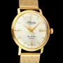  Zdjęcie 3 Atlantic Super de Luxe Lady Mesh Diamonds Yellow Gold PVD 29355.45.37