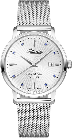 Atlantic Super de Luxe Lady Mesh Sapphires 293554127