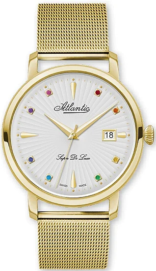 Atlantic Super de Luxe Lady Mesh Yellow Gold PVD 293554529MB