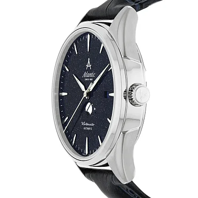 Atlantic Worldmaster 1888 Automatic Moonphase Nightsky Aventurine Dial 52783.41.91