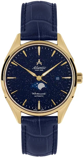 Atlantic Worldmaster 1888 Automatic Moonphase Nightsky Aventurine Dial 527834591