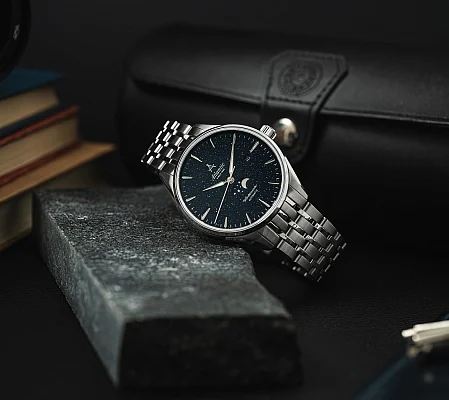 Atlantic Worldmaster 1888 Automatic Moonphase Nightsky Aventurine Dial 52788.41.91