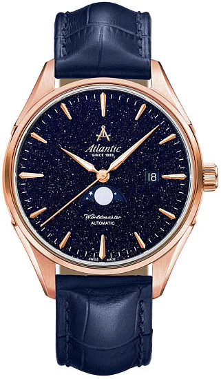 Atlantic Worldmaster 1888 Automatic Moonphase Nightsky Aventurine Dial 527834491