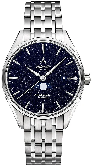 Atlantic Worldmaster 1888 Automatic Moonphase Nightsky Aventurine Dial 527884191