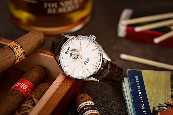 Atlantic Worldmaster 1888 Automatic Open-Heart Limited Edition 52780.41.21R