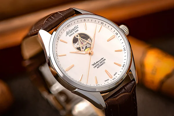 Atlantic Worldmaster 1888 Automatic Open-Heart Limited Edition 52780.41.21R