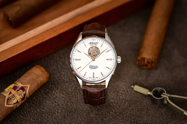 Atlantic Worldmaster 1888 Automatic Open-Heart Limited Edition 52780.41.21R