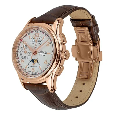 Atlantic Worldmaster Automatic Chrono Moonphase Calendar Limited Edition 52851.44.25