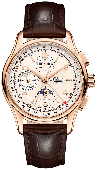 Atlantic Worldmaster Automatic Chrono Moonphase Calendar Limited Edition 528514425