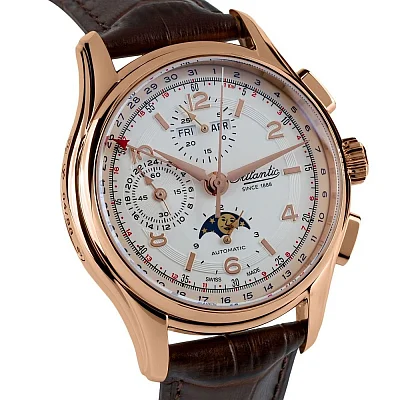 Atlantic Worldmaster Automatic Chrono Moonphase Calendar Limited Edition 52851.44.25