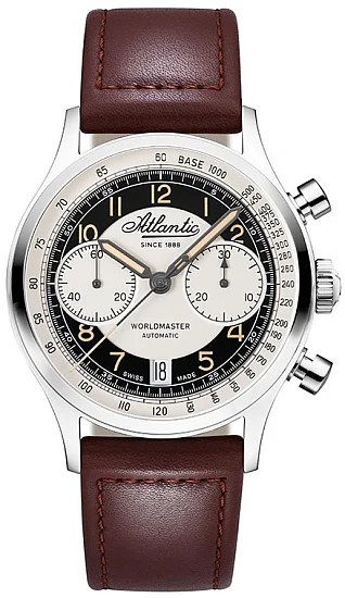Atlantic Worldmaster Bicompax Automatic Chrono Valjoux 528524123