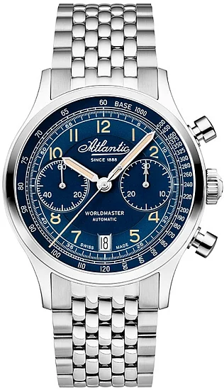 Atlantic Worldmaster Bicompax Automatic Chrono Valjoux 528574153
