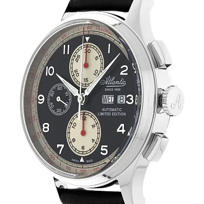 Atlantic Worldmaster Chrono Automatic Valjoux Limited Edition 55852.41.63
