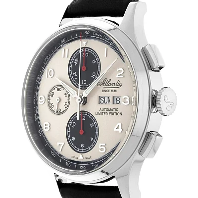 Atlantic Worldmaster Chrono Automatic Valjoux Limited Edition 55852.41.93