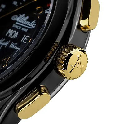 Atlantic Worldmaster Prestige Automatic Chrono Valjoux Hołowczyc Limited Edition 55853.46.95LE