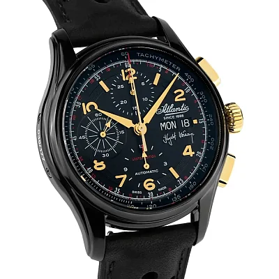Atlantic Worldmaster Prestige Automatic Chrono Valjoux Hołowczyc Limited Edition 55853.46.95LE