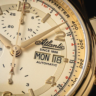 Atlantic Worldmaster Prestige Automatic Chrono Valjoux Limited Edition 55853.45.35