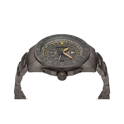 Aviator Airacobra GMT Gunmetal PVD V.1.37.7.305.5