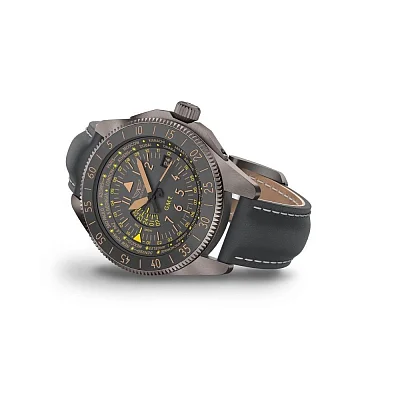 Aviator Airacobra GMT Gunmetal PVD V.1.37.7.305.4