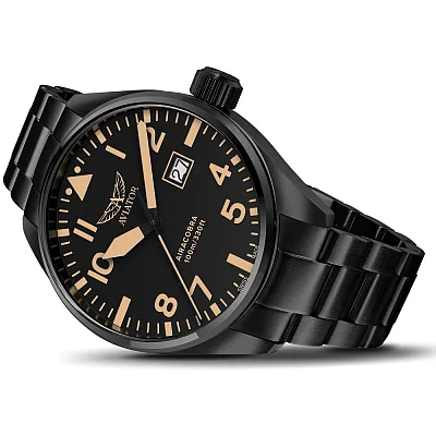 Aviator Airacobra P42 Date Full Black V.1.22.5.157.5