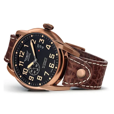 Aviator Bristol Scout Automatic Small Second Bronze PVD V.3.18.8.162.4