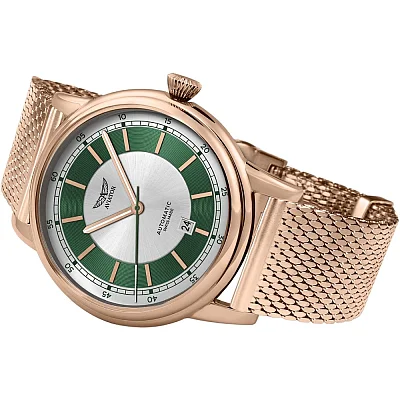 Aviator Douglas DC-3 45 Automatic Date Mesh V.3.32.2.271.5