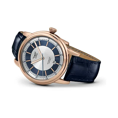 Aviator Douglas DC-3 45 Automatic Date Rose Gold PVD V.3.32.2.270.4