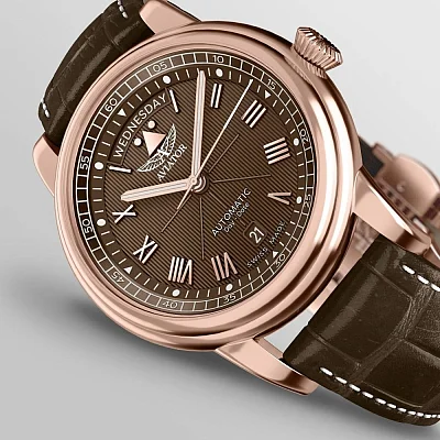 Aviator Douglas Day-Date 41 Automatic Rose Gold PVD V.3.35.2.280.4