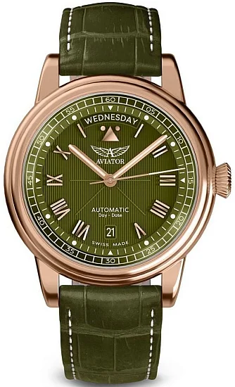 Aviator Douglas Day-Date 41 Automatic Rose Gold PVD V33522794